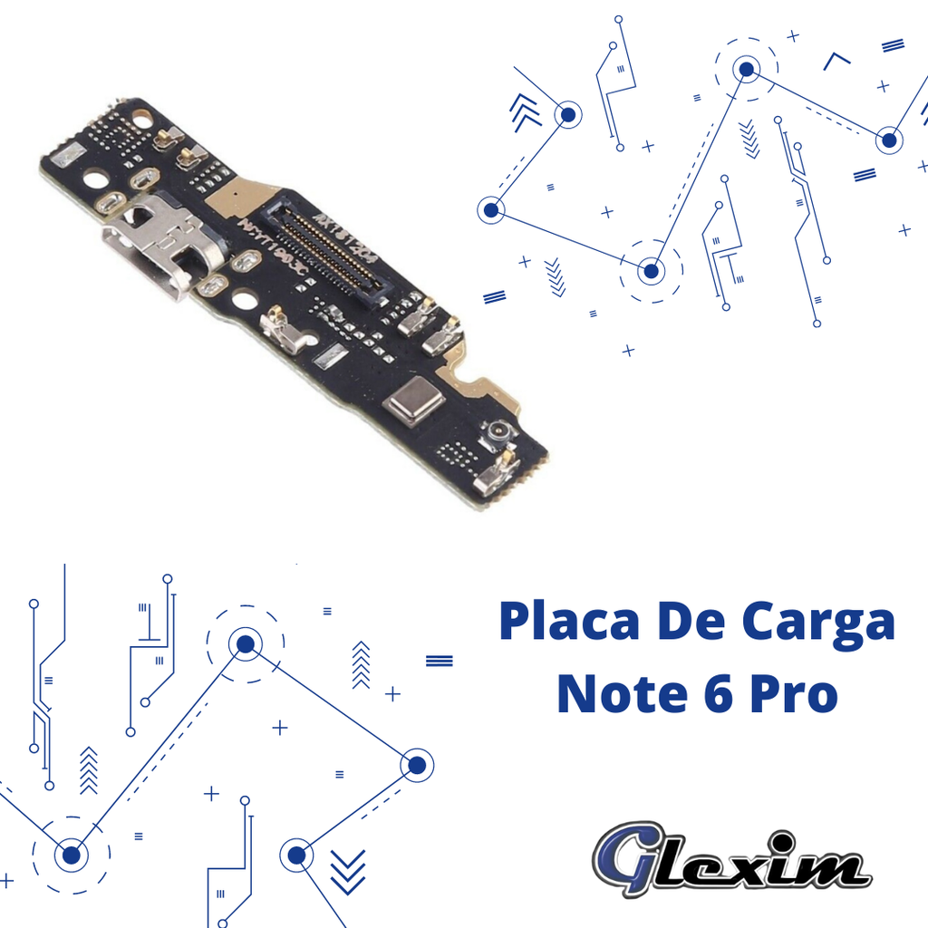 Placa De Carga Xiaomi Note 6 Pro