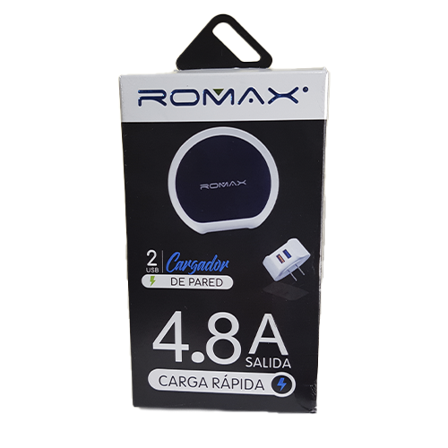 Cargador Romax / Tipo V8 / 4.8